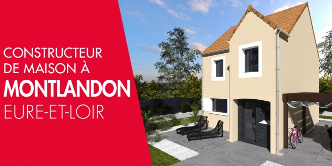 Exemple de construction maison neuve à Montlandon