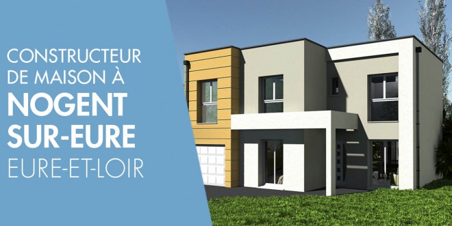 Exemple de construction maison neuve à Nogent-sur-Eure