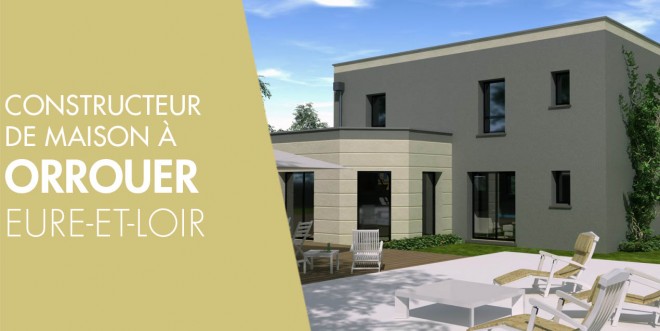 Exemple de construction maison neuve à Orrouer
