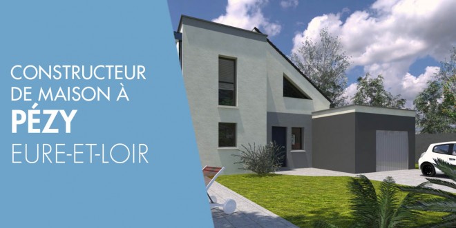 Exemple de construction maison neuve à Pézy
