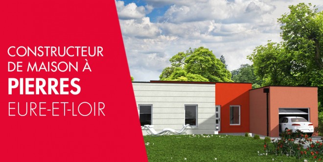 Exemple de construction maison neuve à Pierres