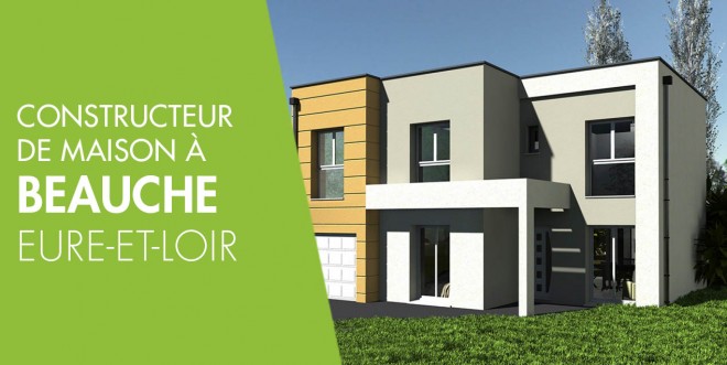 Exemple de construction maison neuve à Beauche