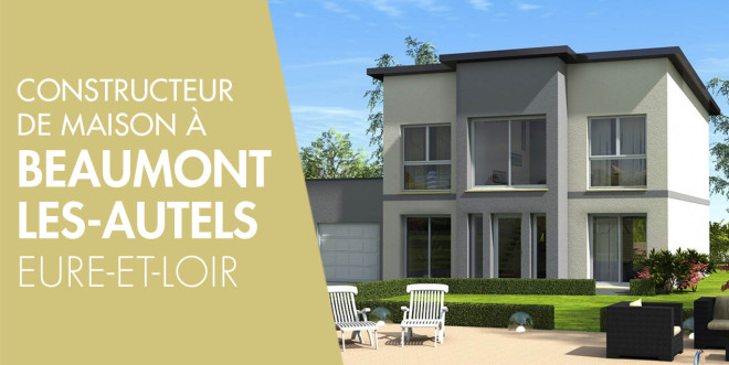 Exemple de construction maison neuve à Beaumont-les-Autels