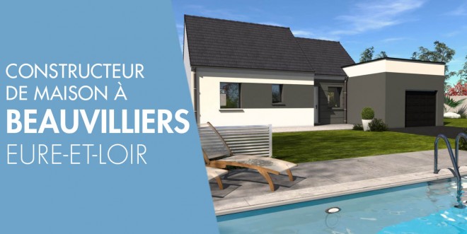Exemple de construction maison neuve à Beauvilliers