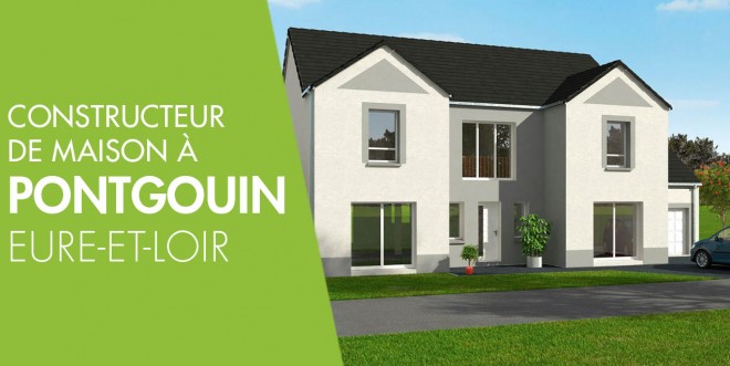 Exemple de construction maison neuve à Pontgouin