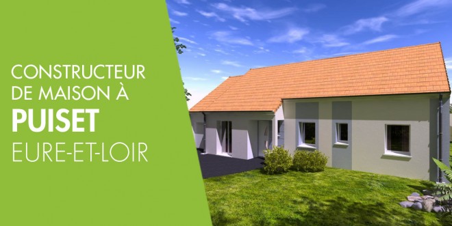 Exemple de construction maison neuve à Puiset