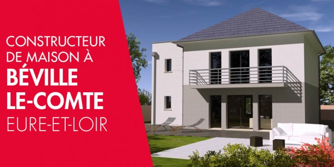 Exemple de construction maison neuve à Béville-le-Comte