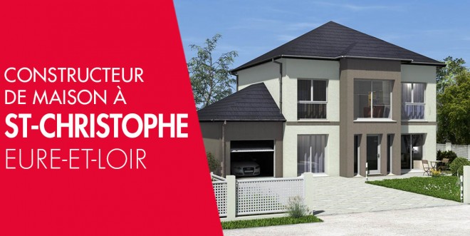 Exemple de construction maison neuve à Saint-Christophe