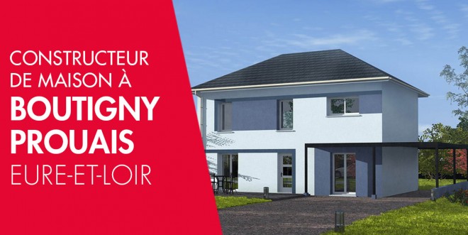 Exemple de construction maison neuve à Boutigny-Prouais