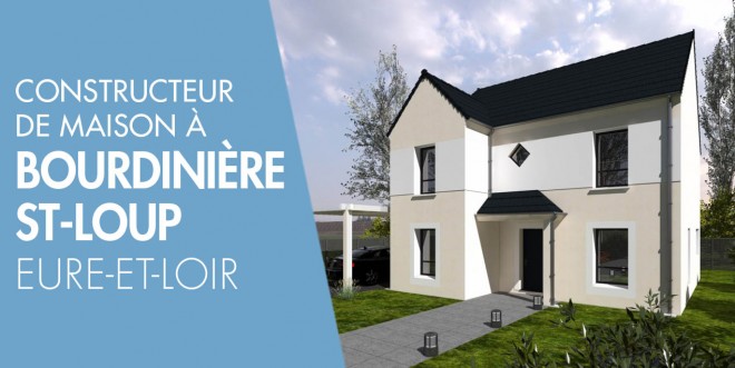 Exemple de construction maison neuve à Bourdinière-Saint-Loup