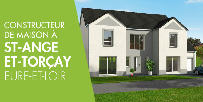 Exemple de construction maison neuve à Saint-Ange-et-Torçay