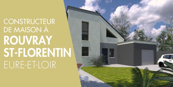 Exemple de construction maison neuve à Rouvray-Saint-Florentin