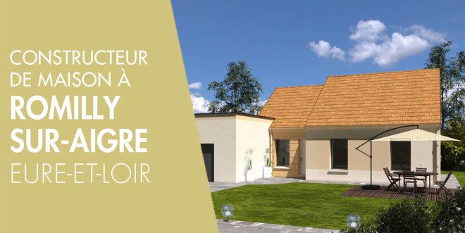 Exemple de construction maison neuve à Romilly-sur-Aigre