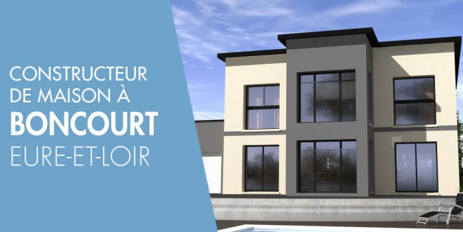 Exemple de construction maison neuve à Boncourt