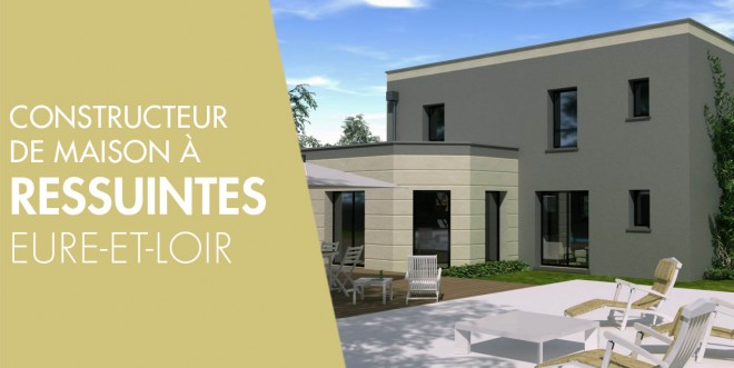 Exemple de construction maison neuve à Ressuintes