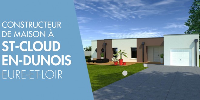 Exemple de construction maison neuve à Saint-Cloud-en-Dunois