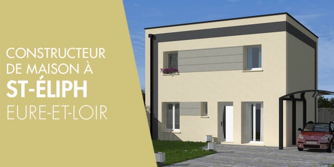 Exemple de construction maison neuve à Saint-Éliph