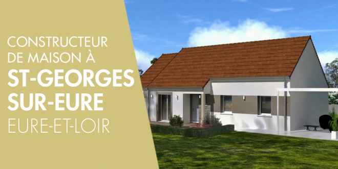 Exemple de construction maison neuve à Saint-Georges-sur-Eure