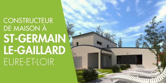Exemple de construction maison neuve à Saint-Germain-le-Gaillard