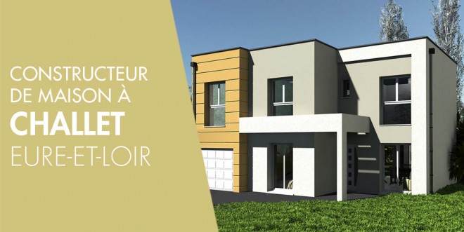 Exemple de construction maison neuve à Challet