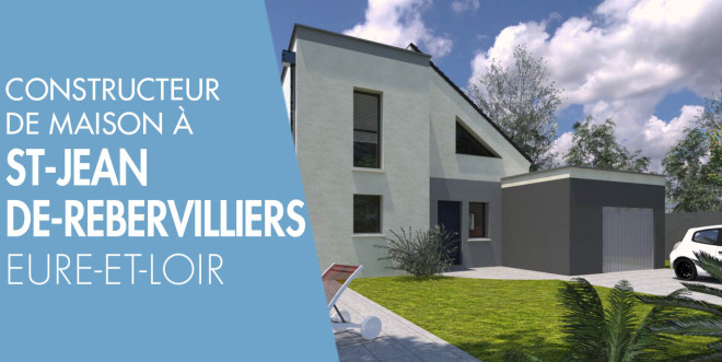 Exemple de construction maison neuve à Saint-Jean-de-Rebervilliers