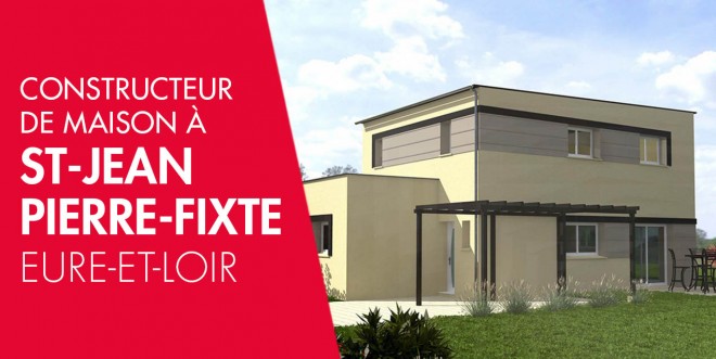 Exemple de construction maison neuve à Saint-Jean-Pierre-Fixte