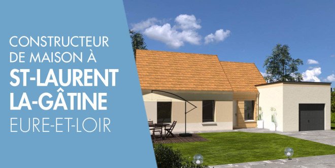Exemple de construction maison neuve à Saint-Laurent-la-Gâtine