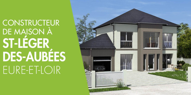 Exemple de construction maison neuve à Saint-Léger-des-Aubées