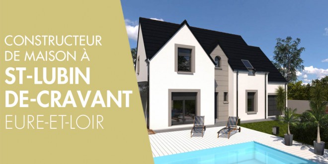 Exemple de construction maison neuve à Saint-Lubin-de-Cravant