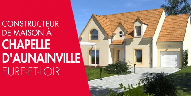 Exemple de construction maison neuve à Chapelle-d'Aunainville