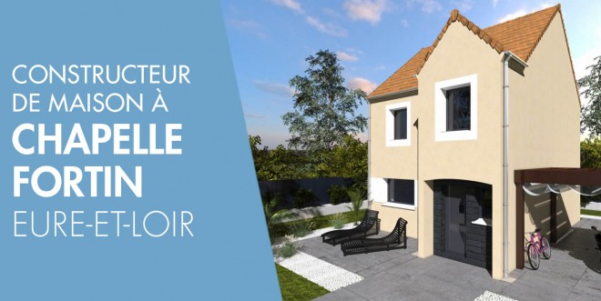 Exemple de construction maison neuve à Chapelle-Fortin