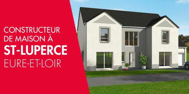 Exemple de construction maison neuve à Saint-Luperce