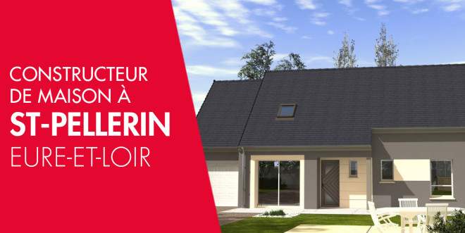 Exemple de construction maison neuve à Saint-Pellerin