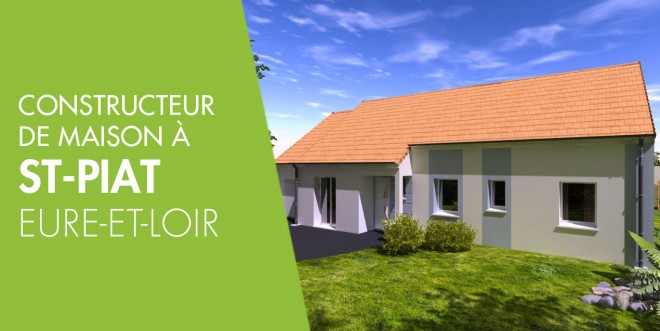 Exemple de construction maison neuve à Saint-Piat