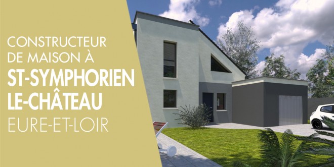 Exemple de construction maison neuve à Saint-Symphorien-le-Château
