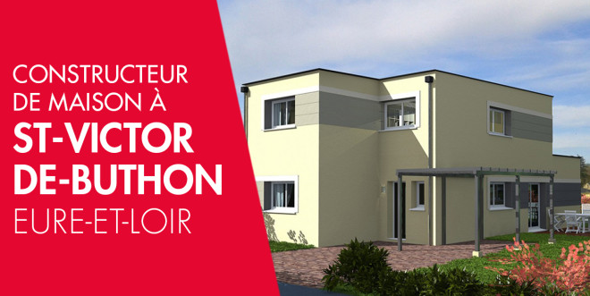 Exemple de construction maison neuve à Saint-Victor-de-Buthon