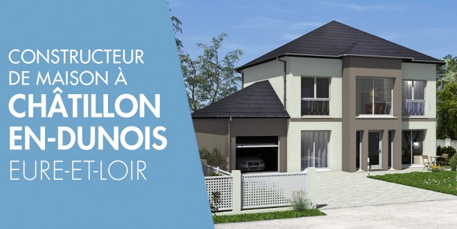 Exemple de construction maison neuve à Châtillon-en-Dunois