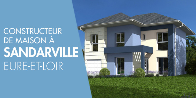 Exemple de construction maison neuve à Sandarville