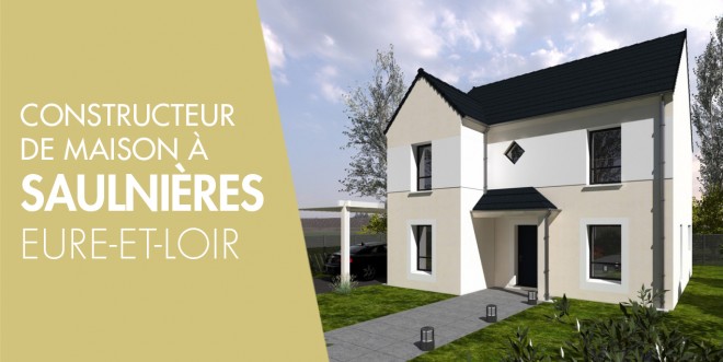 Exemple de construction maison neuve à Saulnières