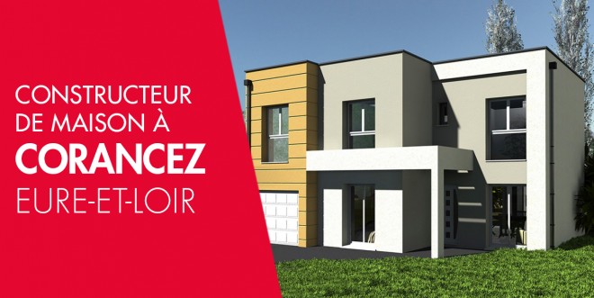 Exemple de construction maison neuve à Corancez