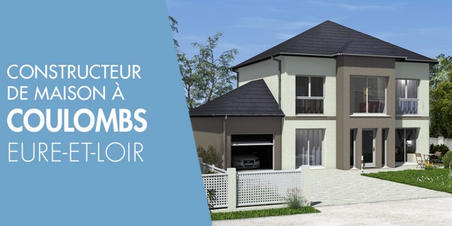 Exemple de construction maison neuve à Coulombs
