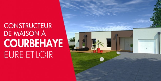 Exemple de construction maison neuve à Courbehaye