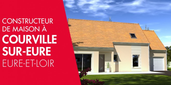 Exemple de construction maison neuve à Courville-sur-Eure