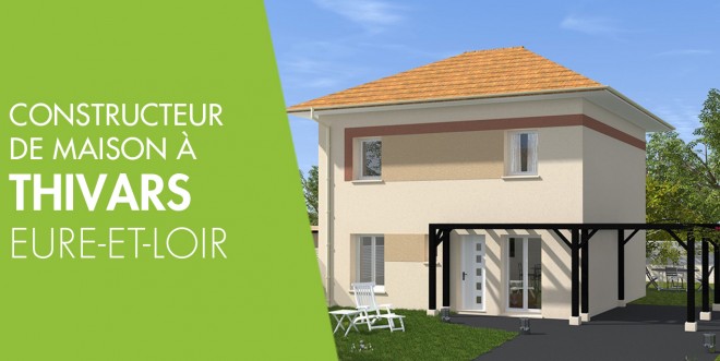 Exemple de construction maison neuve à Thivars