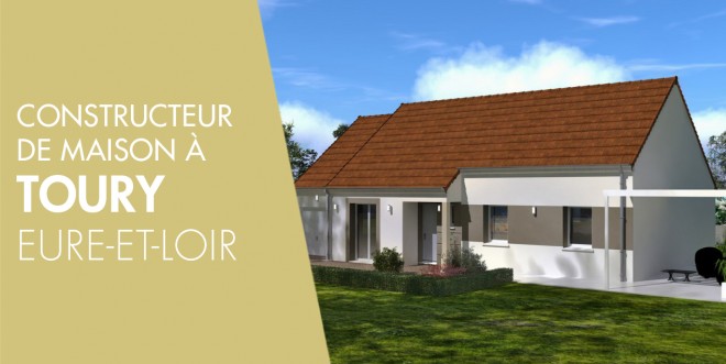 Exemple de construction maison neuve à Toury