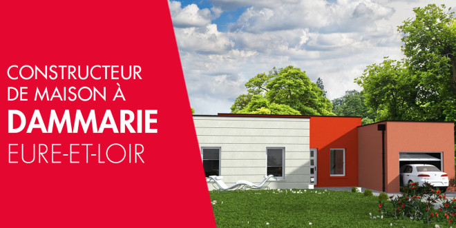 Exemple de construction maison neuve à Dammarie