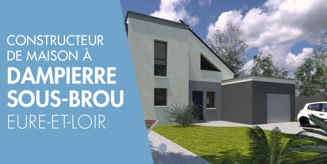 Exemple de construction maison neuve à Dampierre-sous-Brou