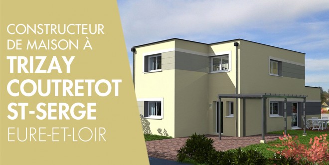 Exemple de construction maison neuve à Trizay-Coutretot-Saint-Serge