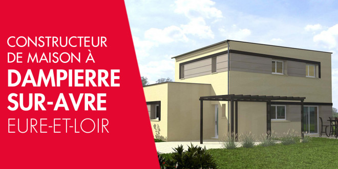 Exemple de construction maison neuve à Dampierre-sur-Avre