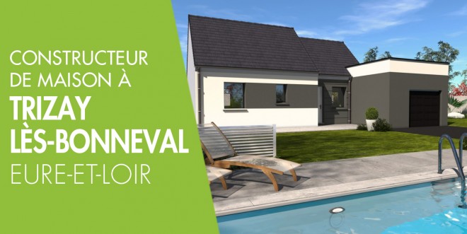 Exemple de construction maison neuve à Trizay-lès-Bonneval